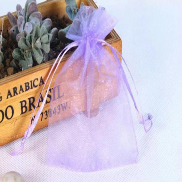 Bolsa de Jóias por Atacado: 100 Sacos de Organza Dourados 9x12cm com Cordão