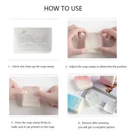 Molde personalizado do carimbo do sabão, meias e roupas série, sabonete DIY fazendo suprimentos, artesanato artesanal capítulo, selo acrílico transparente - Image 2