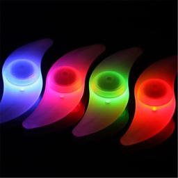 Bicicleta roda luzes LED, luz de advertência de segurança, fácil de instalar, a pilhas, acessórios de bicicleta, Amagi, 3 modos - Image 4