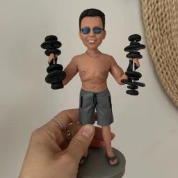 Fantasy Custom Handmade Real Man Figuras, Desenhos Animados Anime, Crianças, Meninas, Casal, Pet, Doutor, Hero Dolls, Casamento, Topper Birthday Gift - Image 2