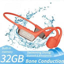 Xiaomi mijia fones de ouvido de condução óssea ipx8 à prova dwireless água para natação bluetooth 5.4 sem fio esporte mp3 32g ram - Image 2