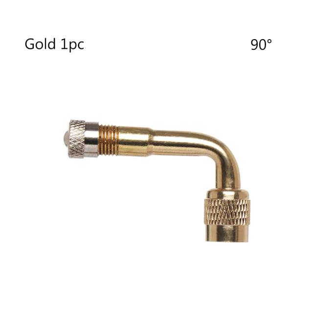 Mimilon Extensor Válvula Pneu Bronze Angular 45/90/135 Graus