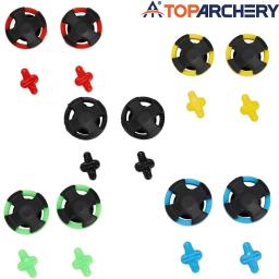 Bow Estabilizador com Silenciador, Bow Limbs, Borracha Bowstring Damper, Reduzir o Ruído, Esportes ao ar livre, Tiro Acessórios, 2PCs - Image 2