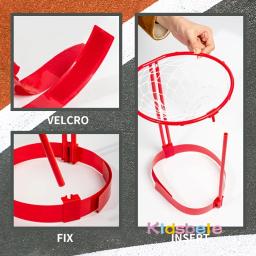 Basquete para crianças e adultos, jogo de carnaval, cesta ajustável, bandana para festa, aniversário, família, jogo interno e externo - Image 3