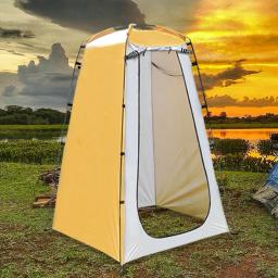 Barraca de Acampamento Dobrável Instantânea, Quarto de Vestimento ao Ar Livre, Impermeável, Proteção UV, Resistente a Rasgamentos, Caminhada, Viagem - Image 6