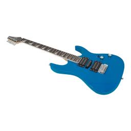 IRIN-Guitarra Elétrica Azul com Saco, Corpo de Bege, 24 Frets, 6 Cordas, Amplificador, Sintonizador, Capo Pick, Pano de Limpeza, Peças - Image 3