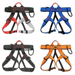 Outdoor Half Body Harness para homens e mulheres, cinto de segurança, escalada, acessórios de escalada - Image 4