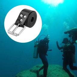 Silicone Peso Cinto de Mergulho com Fivela, Snorkeling, Tanque Transportador do Bolso, Cuttable, Mergulho, Caça Submarina, 85cm-1,3 m - Image 2