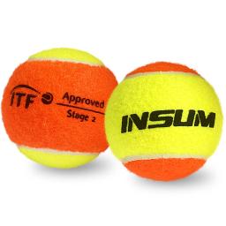 Bola de tênis de praia - aprovada pela ITF, bolas de tênis de baixa pressão de tamanho oficial, leve, bola de tênis de estágio 2 para brincadeiras de torneio - Image 2