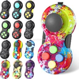 Fidget Pad com 8 funções Fidget, Fidget Controller, Stress Reducer, Toy Cube, Alivia Stress e Ansiedade Brinquedos - Image 1