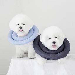 Gato elizabetano colar gato anti-mordida colar para banheiro à prova dwaterproof água filhote de cachorro gato proteção capa suprimentos para animais de estimação - Image 2