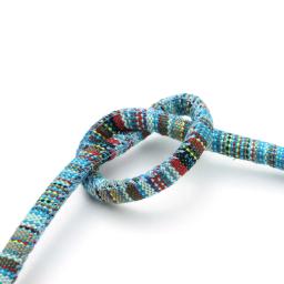 Cordões redondos de algodão para fazer ornamentos, corda colorida artesanal, estilo étnico, artesanato DIY, acessórios de vestuário, 6mm, 5 jardas por lote - Image 3