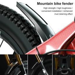 Pára-choques dianteiro e traseiro para mountain bike, acessórios universais para bicicletas, equipamento de ciclismo 1/2 peças. - Image 2