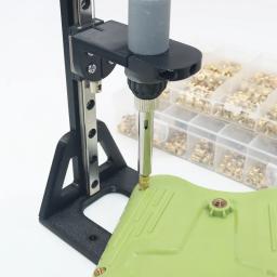 Porca De Inserção De Latão Para Impressão 3D, Heat Set Insert Tool, Kit De Ponta De Ferro De Solda, Porcas De Injeção De Embedment Recortado, Até 1460P - Image 3