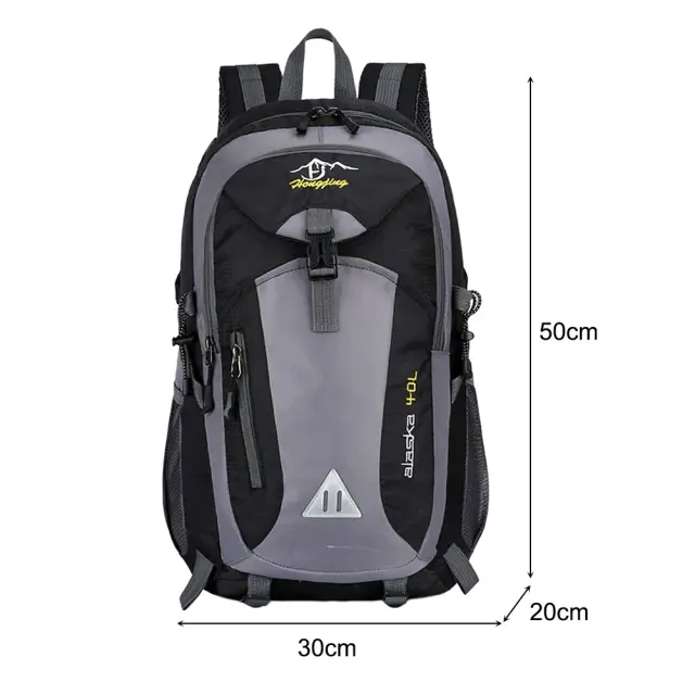 Mochila Portátil Impermeável 40L para Montanhismo, Ciclismo e Caminhadas - Ultraleve e Doblável