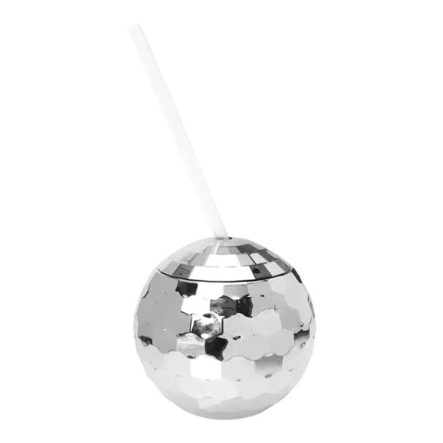 Copo Disco Ball LED para Festas em Boates e Bares, Ideal para Coquetéis e Bebidas Diversas