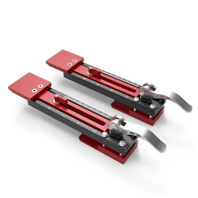 Gabarito Ajustável Precision Gecko em Alumínio para Painéis de Parede com Escala Dupla Métrica e em Polegadas - 1 Conjunto