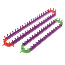 Máquina de tricô Tear Fio De Lã, Arte Artesanato Fazendo Ferramentas, Cachecol, Chapéu, Malha De Meias, Combinação Arbitrária, 1 Conjuntos, 20Pcs - Image 6