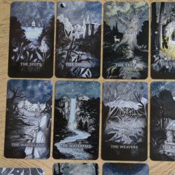 O Oráculo Infinito 9*6cm Um Baralho de Oráculo Myriorama Ilustrado à Mão 56 Pcs Cartões - Image 2