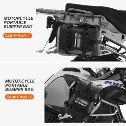 Sacos impermeáveis para Frame Crash Bar, Acessórios Bumper, Tool Placement, Travel Bag, ADV Adventure, BMW R1250GS, R1200GS, F750GS, F850GS - Image 2