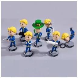 Bobblehead-Figura de Ação Cute Vault Boy Full Set, Estátua Anime, Boneca Modelo de Coleção, Brinquedos Ornamento do Quarto, Presente Infantil - Image 4
