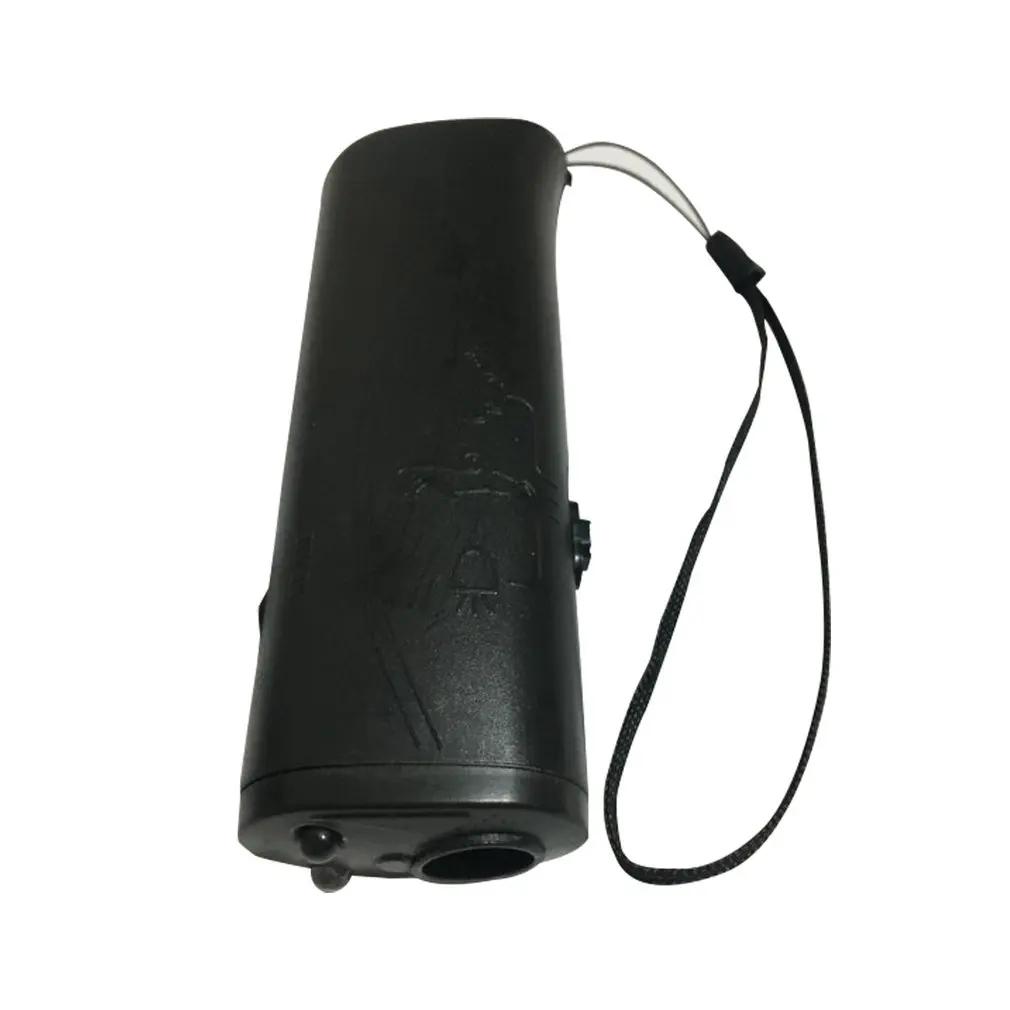 Ultrasonic Dog Repeller, Anti Latido Dispositivo, Stop Bark Controle, Suprimentos de Treinamento com Lanterna LED, 3 em 1 - Image 1