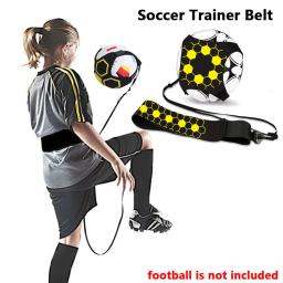 Treinamento de Habilidade Bola De Futebol Ajustável, Juggle Band, Prática Solo, Auxiliar Circulando, Cinto Elástico, Equipamento de Futebol Kick Trainer - Image 2