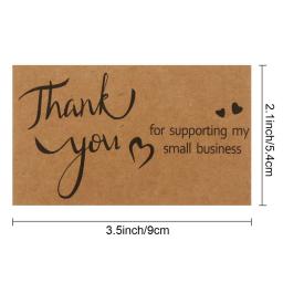 Cartão de agradecimento, Cartão de decoração, Atacado, Personalizado, Empresa, Loja, Negócio, Obrigado, 30Pcs - Image 6