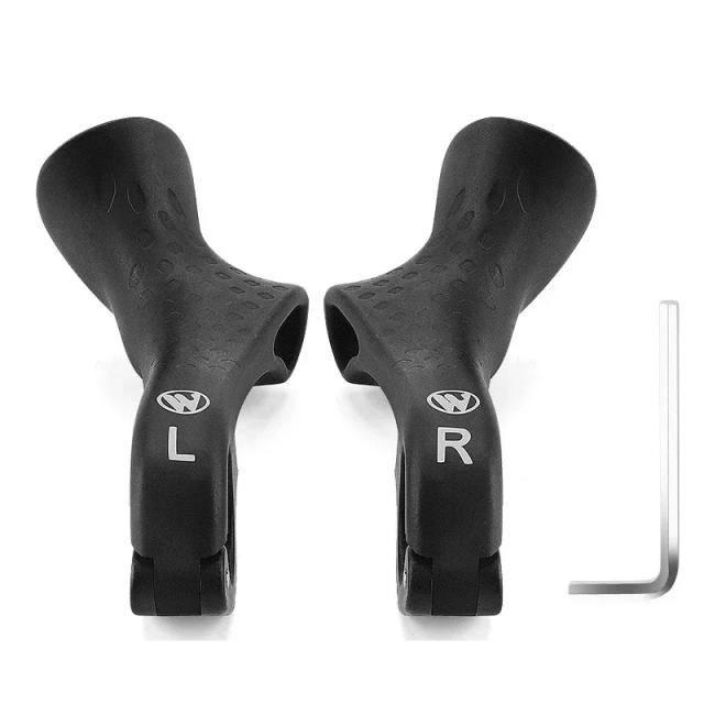 Punhos Ergonômicos para Mountain Bike 22,2mm com Cabo Interno em Nylon