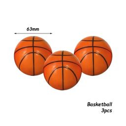Bolas de espuma anti-stress para crianças, futebol, basquete, beisebol, tênis, brinquedos, espuma, descompressão, anti-stress, 63mm, 3pcs - Image 4