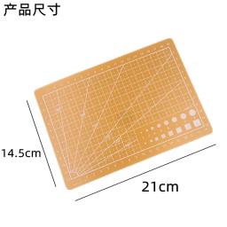 Double Side Craft Cutting Mat, Tábua de Corte, Almofada de Costura, Artista Carving Tool, Artesanato Artesanal, DIY Props, Logotipo Personalizado, 6 Cores, A5, Novo - Image 6