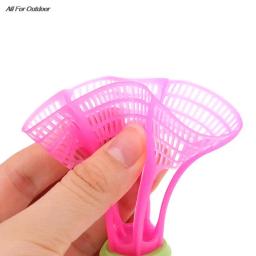 Nylon Windproof Badminton Ball, Bola Anti-Vento ao ar livre, Peteca De Plástico, Resistência Estável, Bolas de Treinamento Esportivo, 3Pcs - Image 3