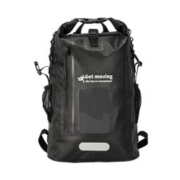 PVC impermeável natação saco, leve praia mochila, pesca canoagem caiaque armazenamento, deriva rafting sacos, seco saco, 25L - Image 1