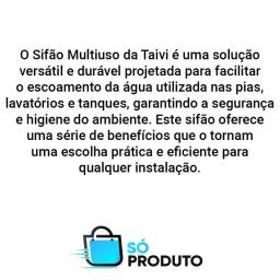 Sifão Sanfonado Multiuso Lavatório/Pia/Tanque 72cm Preto - Image 2