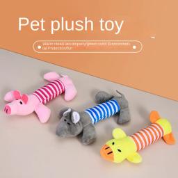 Squeak brinquedo de pelúcia para animais de estimação, suprimentos para cães, apto para todos os filhotes, som, engraçado, durável, mastigar, molar - Image 1