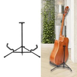 Suporte dobrável para guitarra elétrica, suporte do instrumento de corda, tripé de metal, um quadro, banjo, acessórios de guitarra folclórica - Image 3