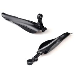 Bicicleta dianteira e traseira pára-lamas pneu, roda Fender, proteção contra respingos acessórios, estrada MTB bicicleta, preto, 20 ", 22", 24 ", 26", 2pcs - Image 5