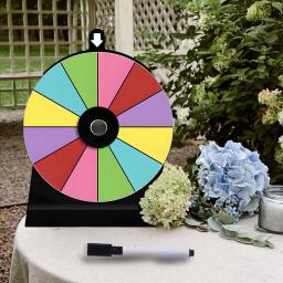 Lucky Wheel of Fortune Jogo Tabuleiro, Tabletop, Loteria, Atividade, Turntable, Draw, Roleta, Prêmio - Image 1
