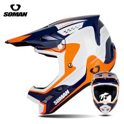 2025 novo soman capacete da motocicleta adulto equitação fora de estrada capacete personalizado motocross casco moto capacete ce aprovado - Image 4