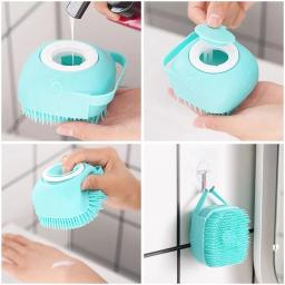 Multifuncional Banho Massagem Escova para Animais de Estimação, Banheiro, Macio, Segurança, Silicone, Cachorro, Cão Grande, Gato, Pet Acessórios, Gatos, Ferramentas - Image 5