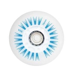 Luz LED piscando polia rodas de rolo, patinação de velocidade em linha, deslizando luz LED, 76mm - Image 3