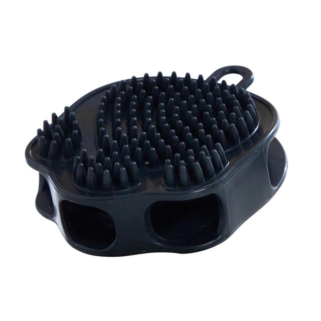 Escova Dupla Face para Cães e Gatos: Grooming e Massagem na Hora do Banho, Ideal para Remover Cabelos Flutuantes