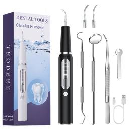 Elétrica Dental Care Kit para cão e gato, Dente Cálculo Dispositivo, Escova de dentes ultra-sônica, Pet Scaler, Tooth Cleaning Tool, Placa, Placa - Image 6