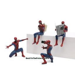 Hasbro marvel homem aranha super-herói homem aranha 7-9cm figura de ação homem-aranha anime coleção mini brinquedos modelo crianças presente - Image 4