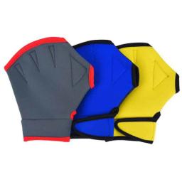 Neoprene resistente a riscos mão guarda equipamento, luvas de natação tipo sapo, palmeira Webbed pás, mergulho com snorkel - Image 1