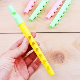 Mini Flauta Colorida Musical Instrument Brinquedos para Crianças, Fun Party Favor, Presente De Aniversário, Lembrança Piñata, Prêmios De Carnaval, Meninos, Meninas, 20 Pcs - Image 2