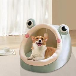 Conforto interior cesta aconchegante Pet Tent caverna, Cat Bed House, Cat Hut, cama de dormir, esteira pouco - Image 2
