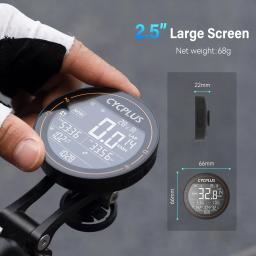 Cycplus m2 sem fio gps bicicleta computador ant + bluetooth ciclismo bicicleta de estrada mtb medidor velocidade à prova dwaterproof água cadência acessórios energia - Image 2