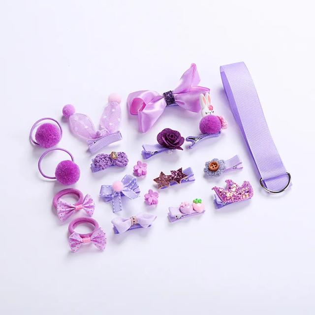 Conjunto de 18 Acessórios de Cabelo para Pequenos Cães e Gatos com Arcos Elegantes para Festas e Grooming