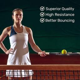 Bolas De Tênis De Parede Grossa com Saco De Armazenamento, Perfeito para Cricket, Bola de Qualidade Fina, 12 Pack - Image 6